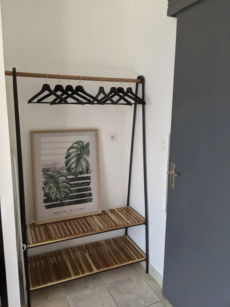 The studio entrance